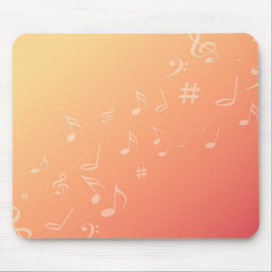 Mousepad Música do pêssego