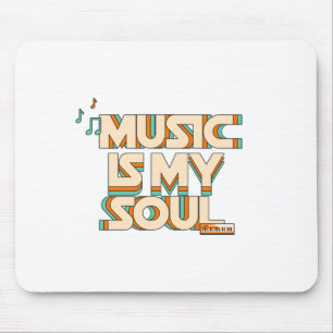 Mousepad Música É Minha Alma