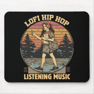 Mousepad Música lofi hip hop chillhop