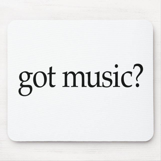 Mousepad Música obtida (Frente)