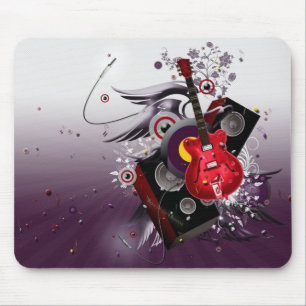 Mousepad música-papel de parede
