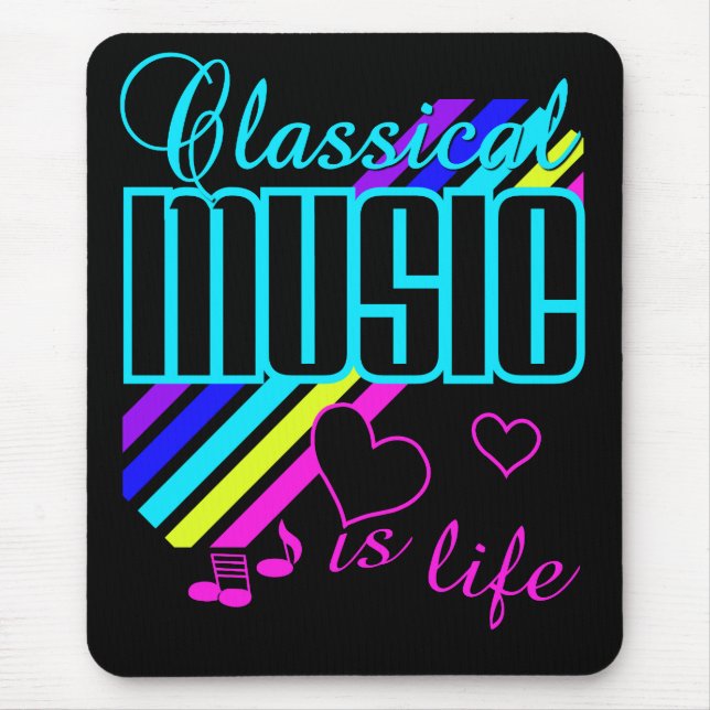 Mousepad Musical clássico (Frente)