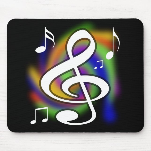Mousepad musical colorido (Frente)