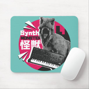 Mousepad Músico Sintetizador Dino