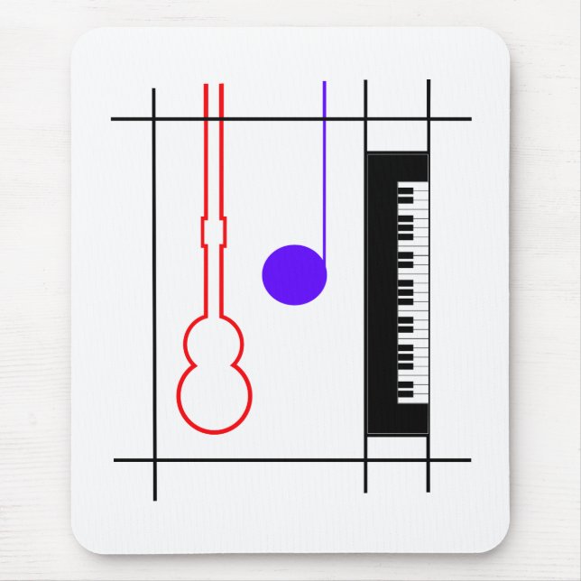 Mousepad Musikinstrument (Frente)