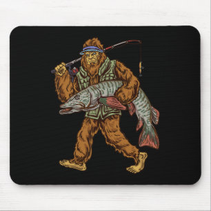 Mousepad Muskie Fisheries Tiger Musky Hunting Bigfoot Pesca