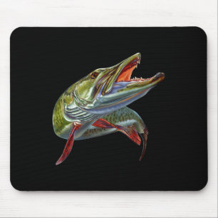 Mousepad Muskie Hunter Musky Pescman Lure Fly Fisheries Nov