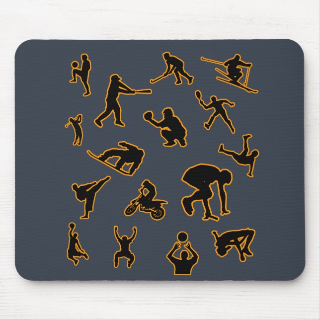 Mousepad Muspad Fanático Esportivo (Frente)