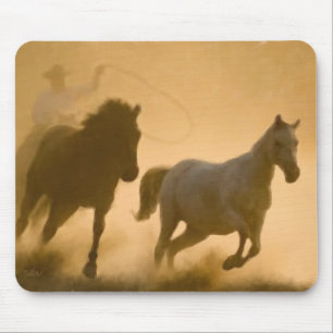 Mousepad Mustang Roundup
