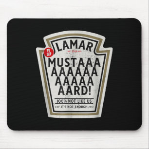 Mousepad Mustard Lamar Tv Desliga Use Sua Mostarda Engraçad