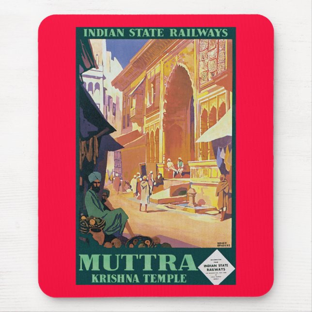 Mousepad Muttra ~ Templo Krishna (Frente)