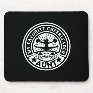 Mousepad My Favorite Cheerleader Calls Me Aunt Cheer Aunt C