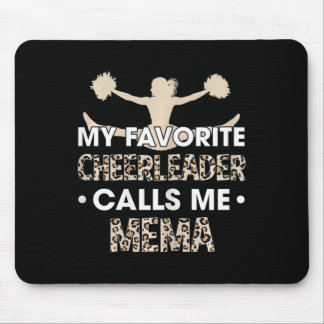 Mousepad My Favorite Cheerleader Calls Me Mema Cheerleading
