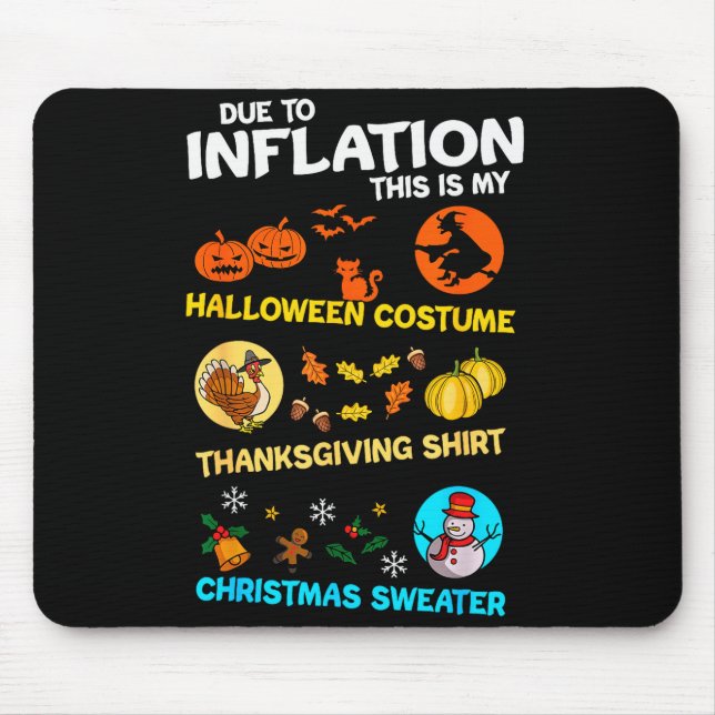 Mousepad My Soky Halloween Thanksgiving Ugly Christmas Cost (Frente)
