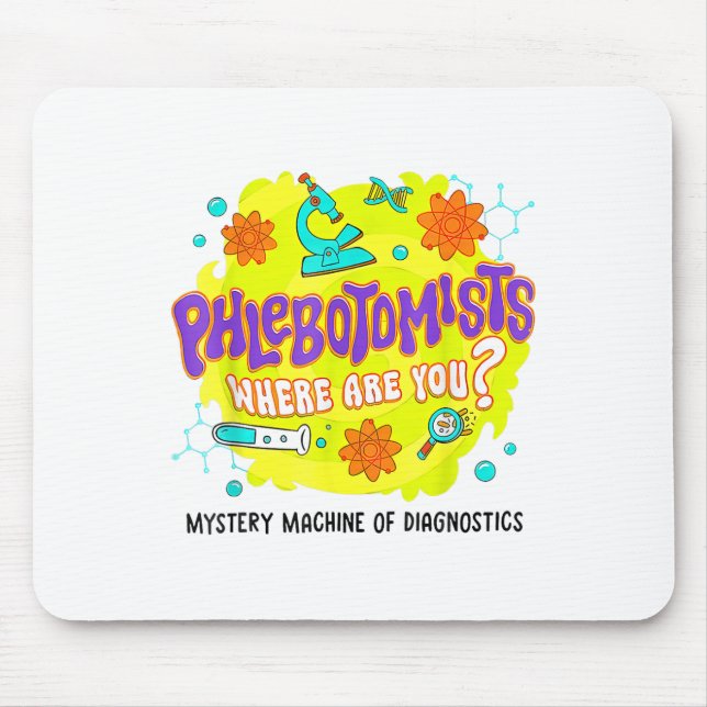 Mousepad Mystery Machine Of Diagnostics Lab Semana 2025 Phl (Frente)
