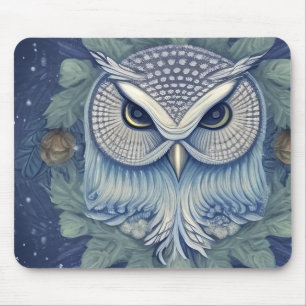 Mousepad Mystical Fantasy Forest Owl