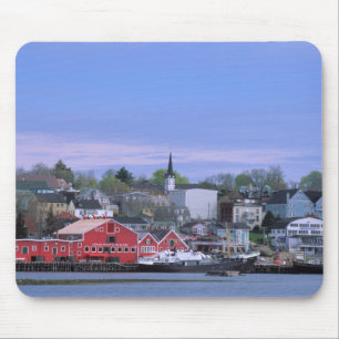 Mousepad N.A. Canadá, Nova Escócia. Uma vista de Lunenburg,