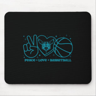 Mousepad N Charlotte Hornets Paz Amor Caveira 