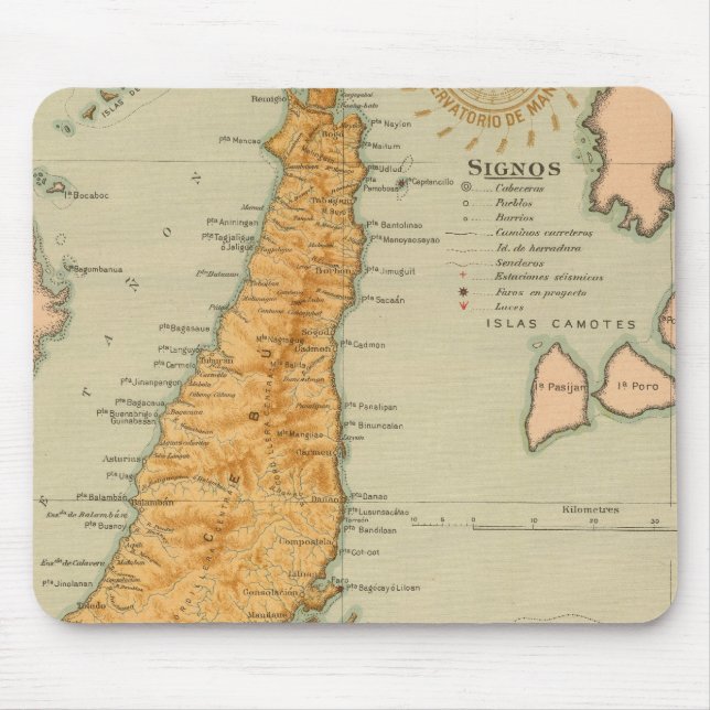 Mousepad n.o 22 Cebu (Frente)