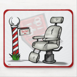 Mousepad Na barbearia