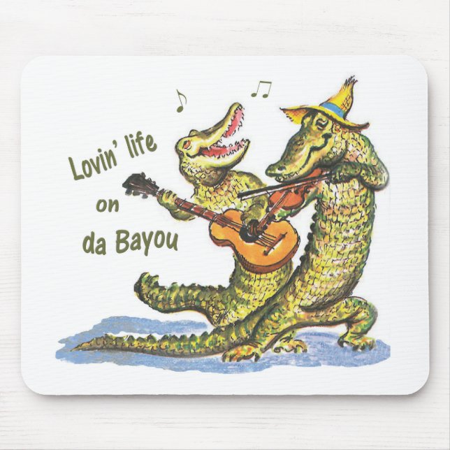 Mousepad Na de Bayou (Frente)