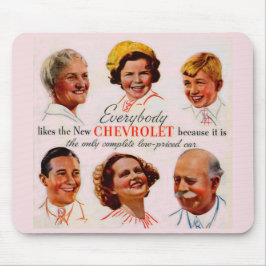 Mousepad Na década de 1930 todo mundo gosta do novo Chevrol