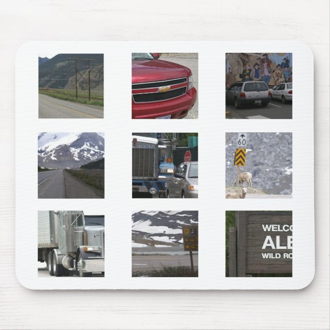 Mousepad Na estrada outra vez (Frente)