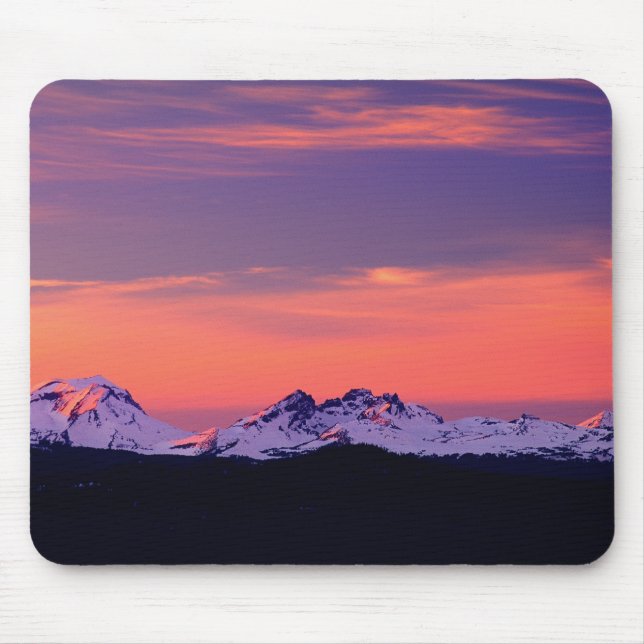 Mousepad NA, EUA, Oregon, As Montanhas The Three Sisters (Frente)