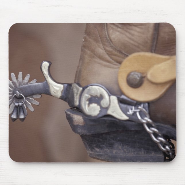 Mousepad NA, EUA, Texas, bota de vaqueiro de Lubbock e (Frente)