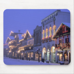 Mousepad NA, EUA, Washington, Leavenworth. Rua principal
