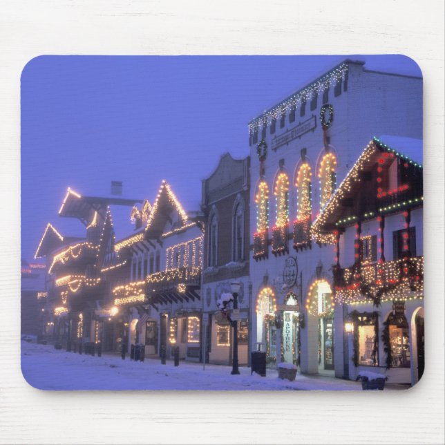 Mousepad NA, EUA, Washington, Leavenworth. Rua Principal (Frente)