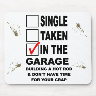 MOUSEPAD NA GARAGEM QUE CONSTRÓI UM HOT ROD