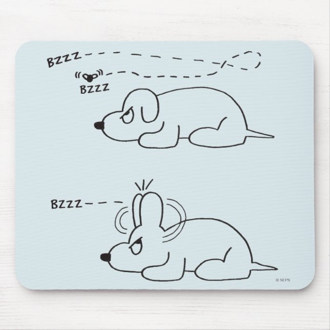 Mousepad Na idade de um cão (Frente)