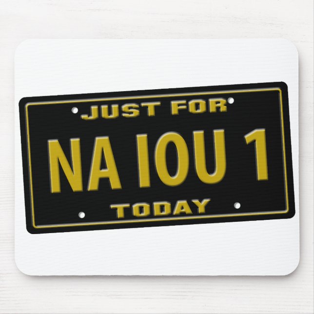 MOUSEPAD NA IOU 1 (Frente)