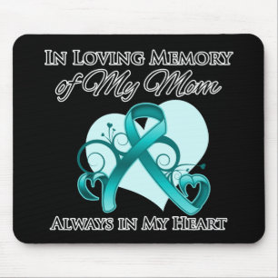 Mousepad Na memória de minha mamã - câncer de ovário