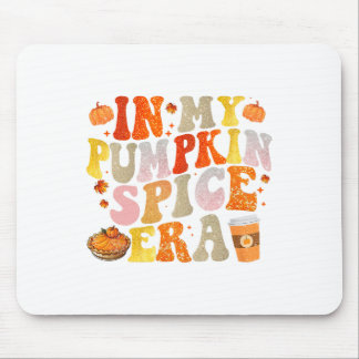 Mousepad Na Minha Época De Pumpkin Spice Engraçado Groovy F