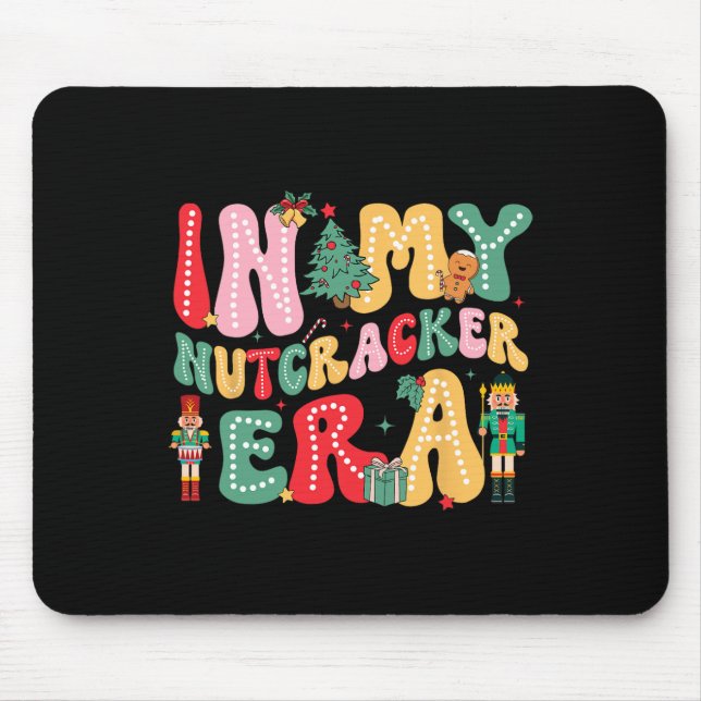 Mousepad Na Minha Época Nutcracker Era Pink Nutcracker Squa (Frente)