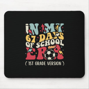 Mousepad Na Minha Era De 67 Dias De Escola Meme Crianças Jo