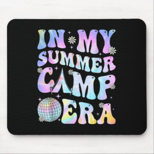 Mousepad Na Minha Era de Acampamento de Verão Tie Dye Últim