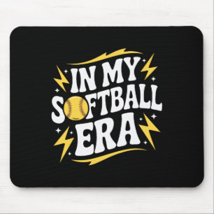 Mousepad Na Minha Era Softll Jogador Jovem Fastpitch Softll