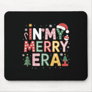 Mousepad Na Minha Feliz Era Natal Festivo, A Feliz Ho