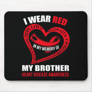 Mousepad Na Minha Memória Do Meu Irmão Conscientização Sobr