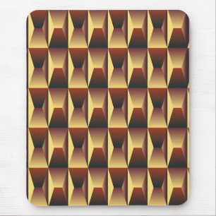 Mousepad Na moda de padrão - Elegante moderno geométrico