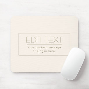Mousepad Na moda - Modelo editável Escuro Escuro e Escuro