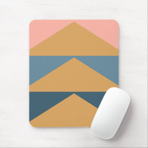 Mousepad Na moda Modern Geometric Dourado Design