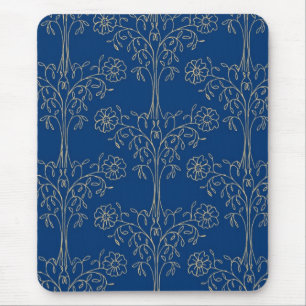 Mousepad Na moda Mousepad, Azul Escuro, Padrão de efeito Do