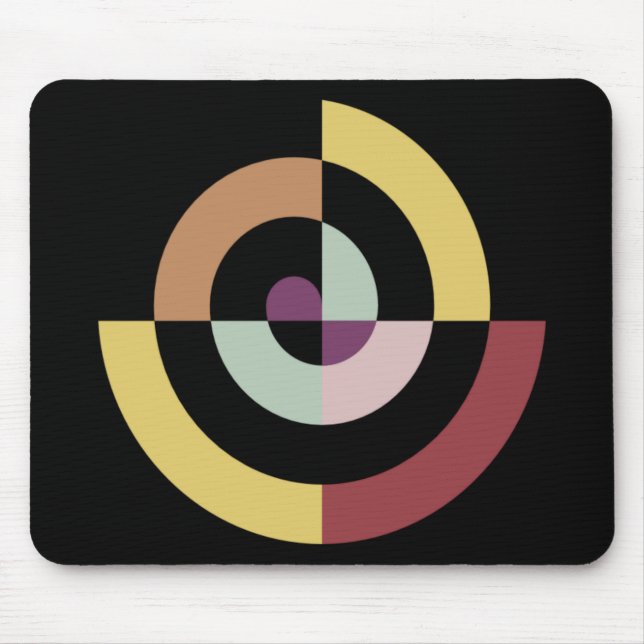 Mousepad Na moda Spiral Design (Frente)