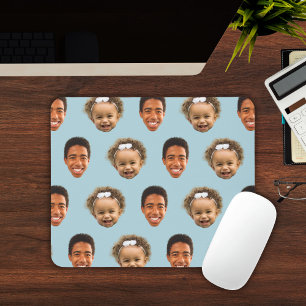 Mousepad Na moda Steel Blue Mãe Gift - Foto Personalizada c