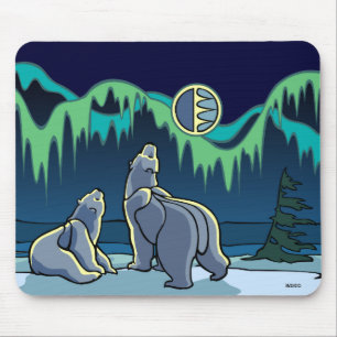 Mousepad Na moda Wildlife Mousepad do Urso Polar