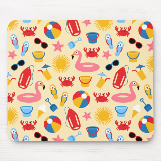 Mousepad Na praia (Frente)